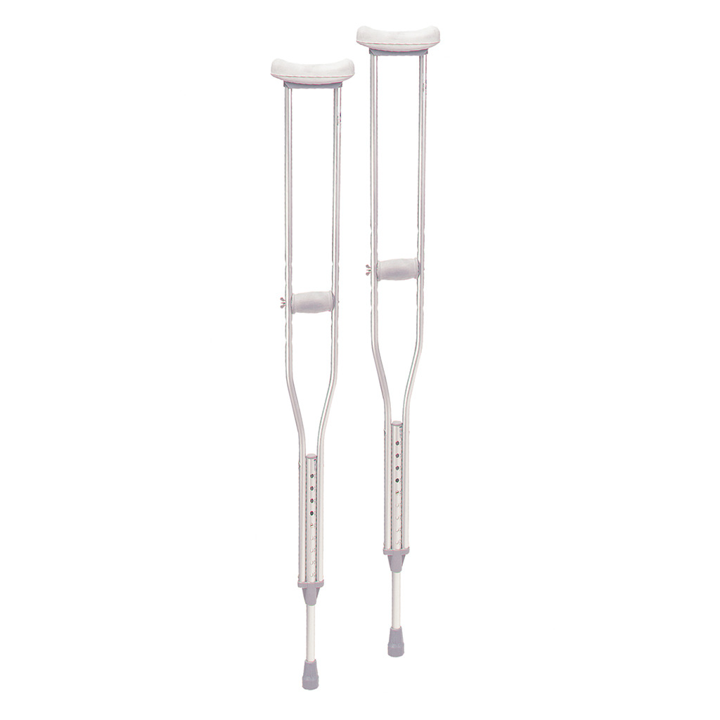 Aluminum Crutches with Accessories Underarm Crutches Mobility