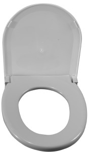 Oblong Oversized Toilet Seat with Lid (16 ½" Seat Depth)