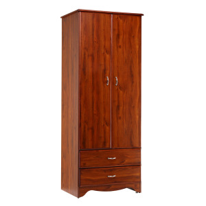 Armoire 2 portes, 2 tiroirs