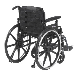 Coussin de dossier pour fauteuil roulant à tension réglable