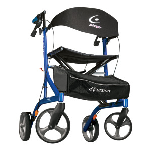 Airgo eXcursion X23 Lightweight Side-fold Rollator Tall Height