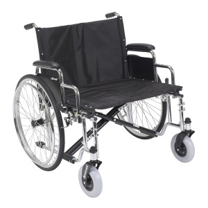 Fauteuil roulant bariatrique Sentra EC robuste, extra-extra-large