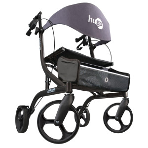 Hugo eXplore Side-Fold Rolling walker with a Seat