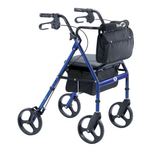 Hugo Elite Rolling walker with a Seat