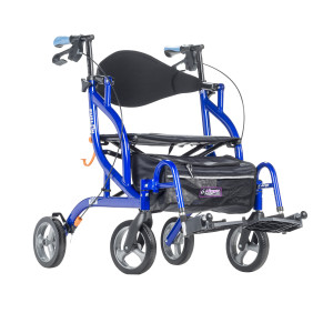 Airgo Fusion F20 Side-Folding Rollator & Transport Chair