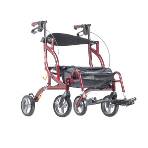 Airgo Fusion F18 Side-Folding Rollator & Transport Chair