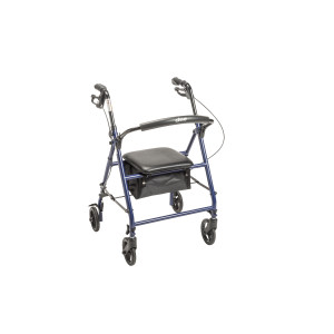 Steel Rollator with 6” Wheels, Knockdown