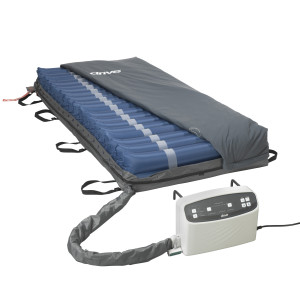 Système de matelas Med-Aire Plus 8" à pression alternée et à faible perte d'air